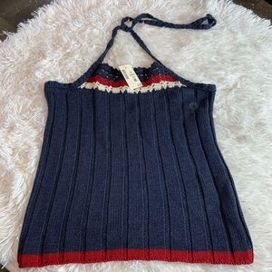 Aeropostale knit crochet top